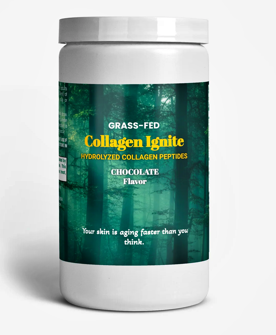 Collagen Ignite -- Grass-Fed Hydrolyzed Collagen Peptides (Chocolate)