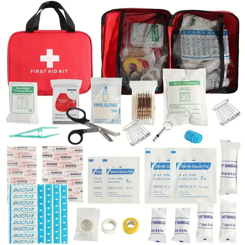 π§° Large Hand-Carry Medical Rescue Kit β Car, Travel & Outdoor Emergency First Aid πβ¨