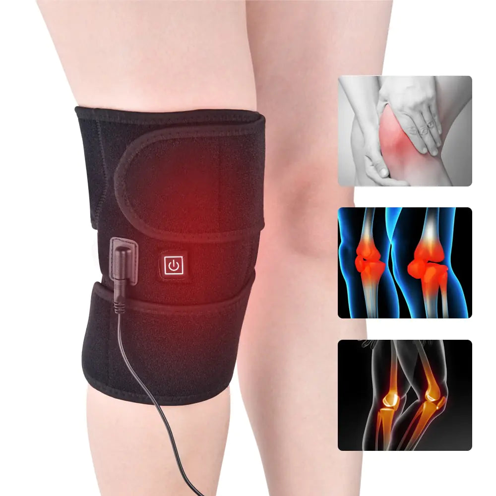 🔥 ThermaFlex™ Heated Knee Pad – Portable Arthritis & Pain Relief Wrap