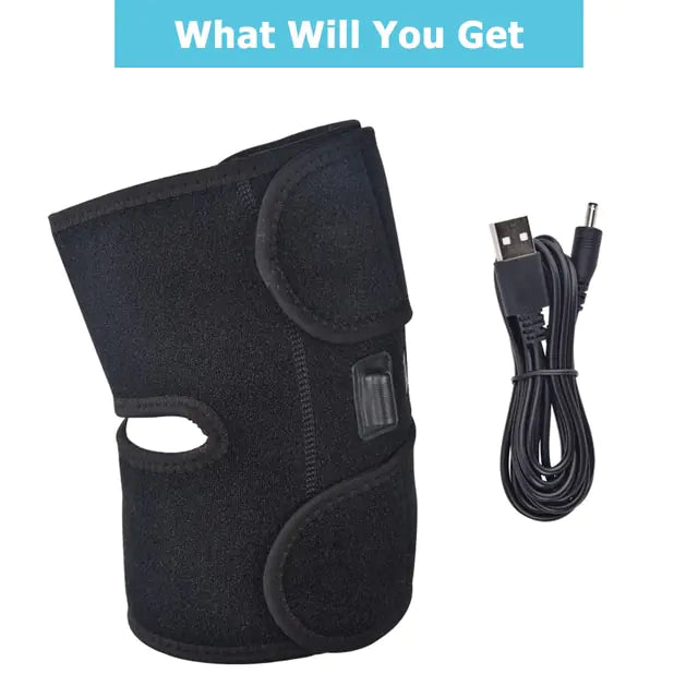 🔥 ThermaFlex™ Heated Knee Pad – Portable Arthritis & Pain Relief Wrap