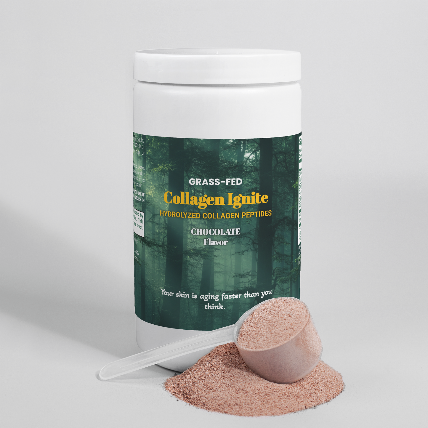 Collagen Ignite -- Grass-Fed Hydrolyzed Collagen Peptides (Chocolate)