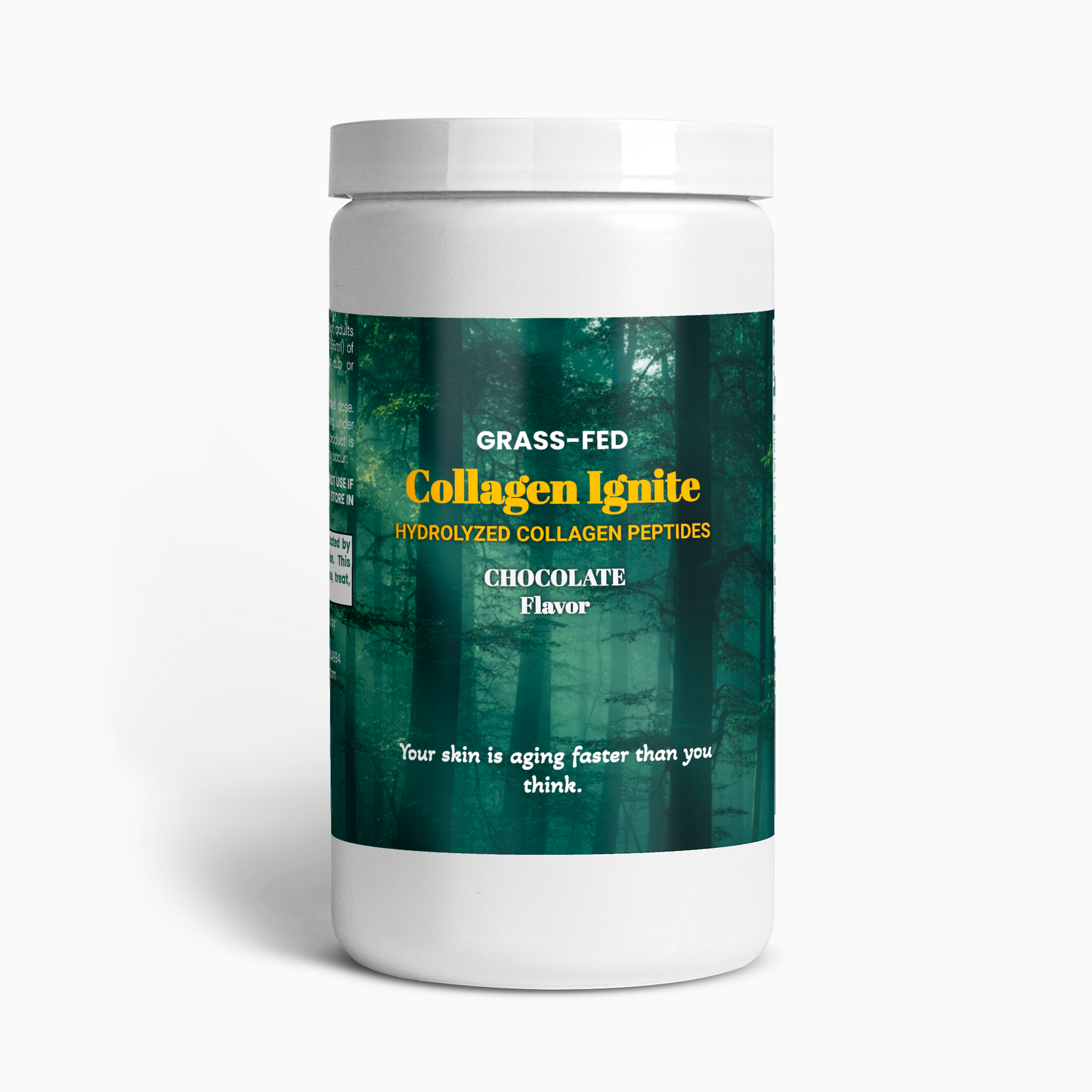Collagen Ignite -- Grass-Fed Hydrolyzed Collagen Peptides (Chocolate)