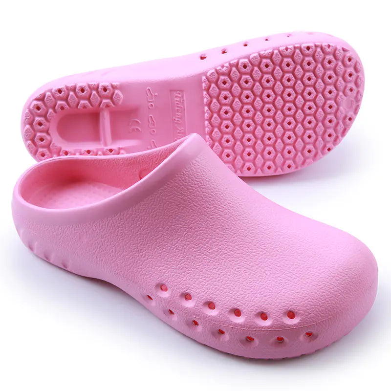 🥿 Non-Slip Double Vent Operating Room Slippers – Lightweight & Breathable