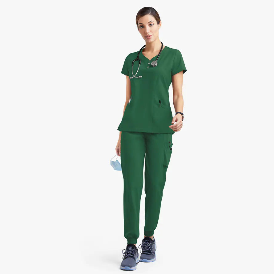 Cotton-Blend Short Sleeve Doctor Workwear Set 👩‍⚕️👨‍⚕️
