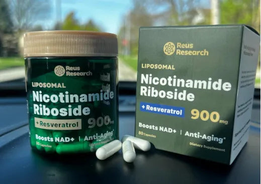 Nicotinamide Riboside + Resveratrol Capsules -- NAD+ Anti-Aging Formula