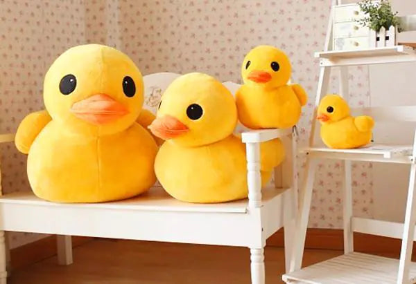 Little Yellow Duck Plush Toy & Pillow. 🐥 Soft, Huggable Duck Plush – Perfect for Snuggles, Play, and Gifts!