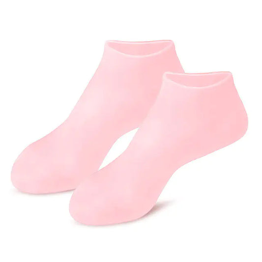 Anti-Cracking Moisturizing Gel Socks Softens Dry Heels. Repairs Cracks. No Cream Needed.