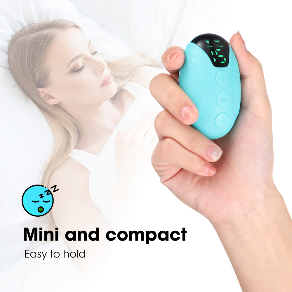 Sleep Aid Microcurrent Device Turn Off the Noise. Fall Asleep Faster. Wake Up Rested.