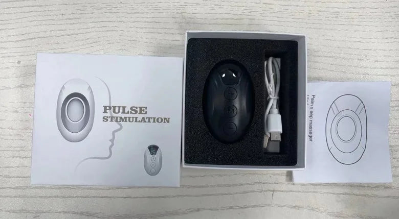 Sleep Aid Microcurrent Device Turn Off the Noise. Fall Asleep Faster. Wake Up Rested.