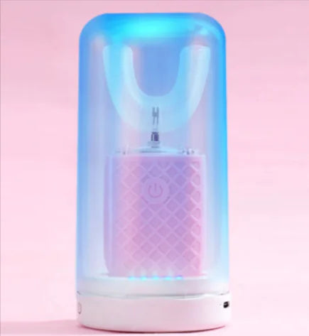 🦷✨ Smart U-Shaped Electric Toothbrush – USB Rechargeable & Kid-Friendly
