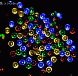 🎄 LED Solar String Lights for Christmas Garden Décor – Magical, Bright & Energy-Saving! ✨🌙