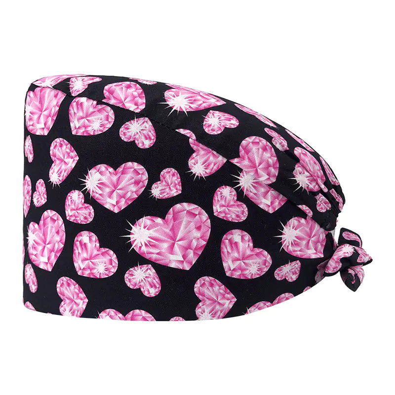 Printed Unisex Cotton Nurse Cap
