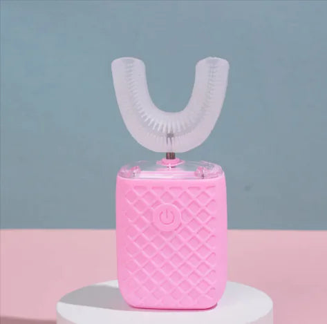 🦷✨ Smart U-Shaped Electric Toothbrush – USB Rechargeable & Kid-Friendly