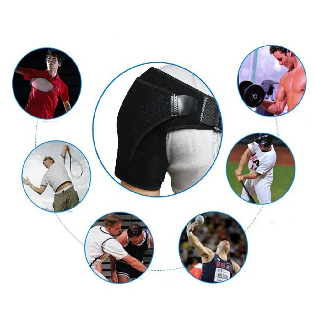 Adjustable Shoulder Support Brace – Pain Relief & Stability for Left or Right Shoulder 💪🩹