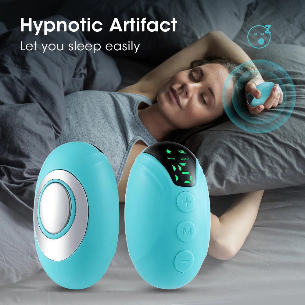 Sleep Aid Microcurrent Device Turn Off the Noise. Fall Asleep Faster. Wake Up Rested.