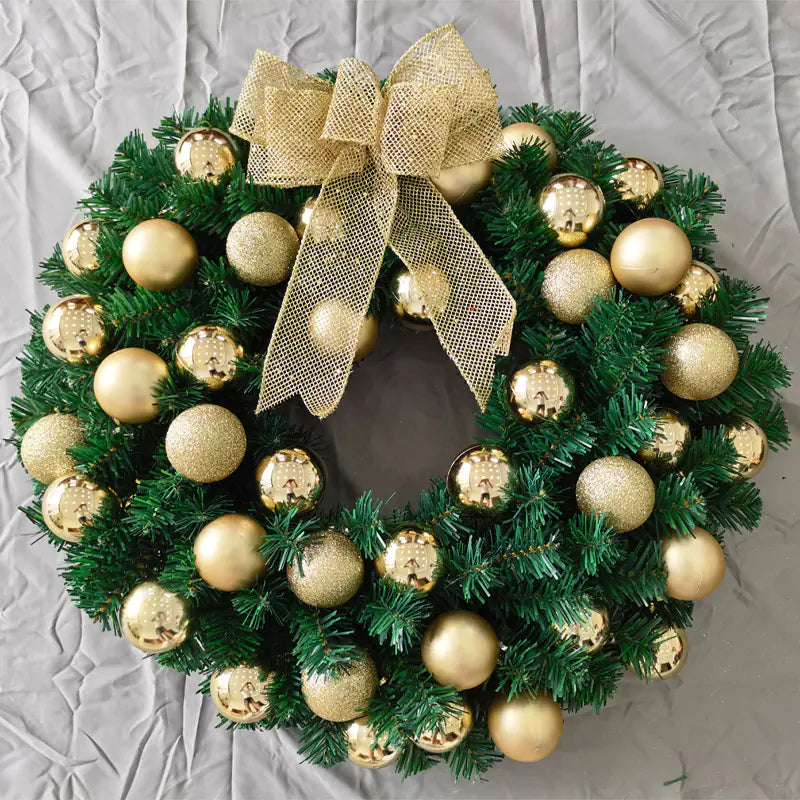 🎀 60cm Christmas Wreath – Grand, Festive & Full of Holiday Cheer 🎄