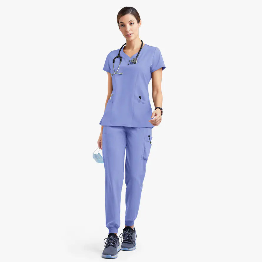 Cotton-Blend Short Sleeve Doctor Workwear Set 👩‍⚕️👨‍⚕️