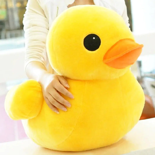 Little Yellow Duck Plush Toy & Pillow. 🐥 Soft, Huggable Duck Plush – Perfect for Snuggles, Play, and Gifts!