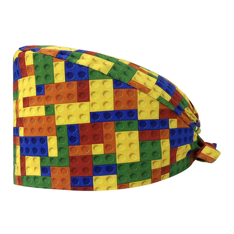 Printed Unisex Cotton Nurse Cap