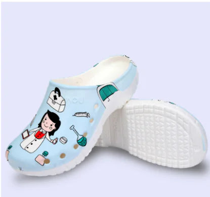 Women's Soft-soled Surgical Shoes with Toe Cap