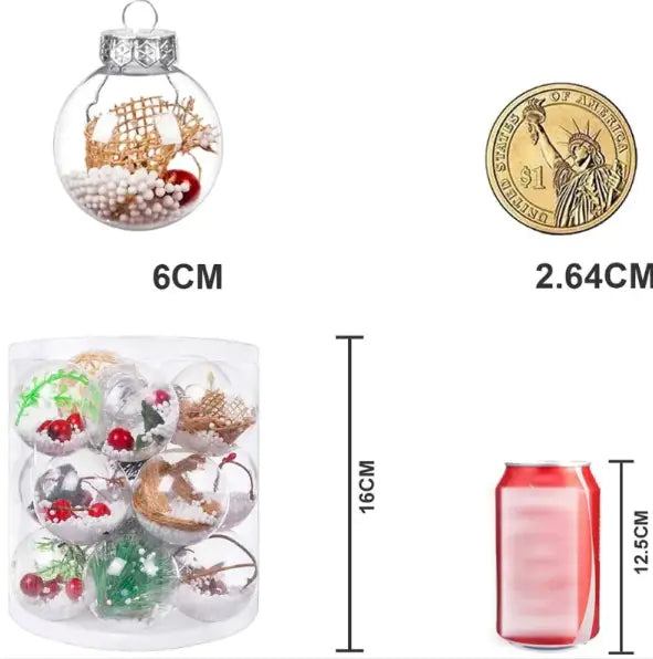 🎄 Creative Filling Christmas Balls – DIY Holiday Magic in Every Ornament ✨