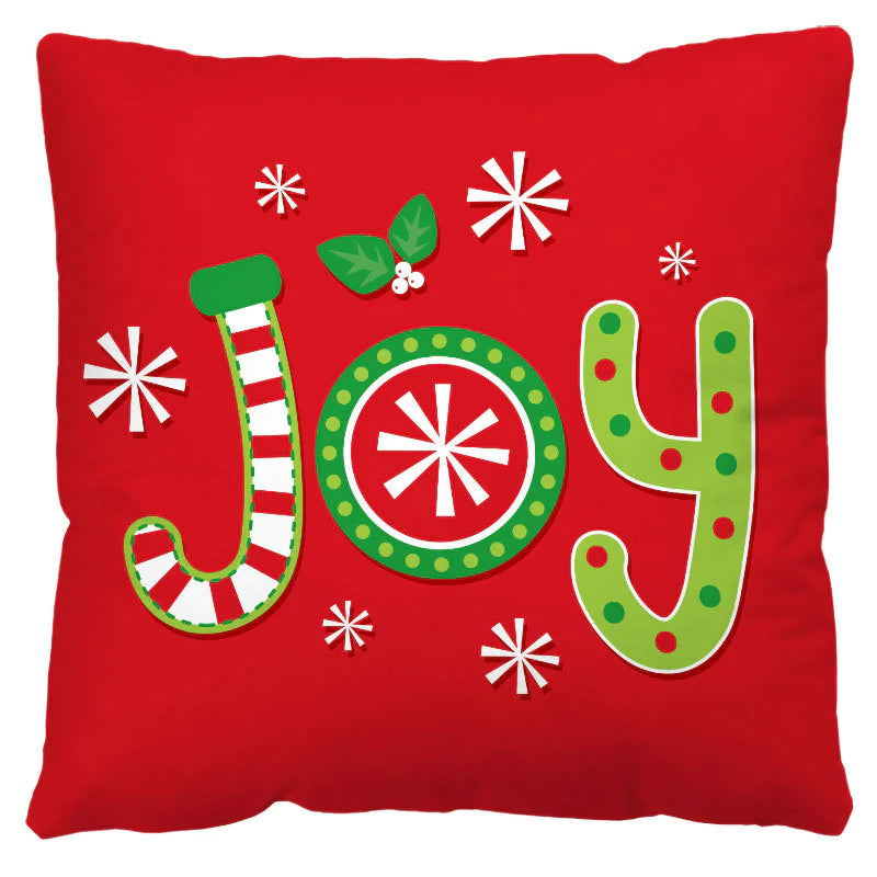 🎁 Christmas Plaid Pillow Cover – Nordic Charm for Cozy Holidays 🏡
