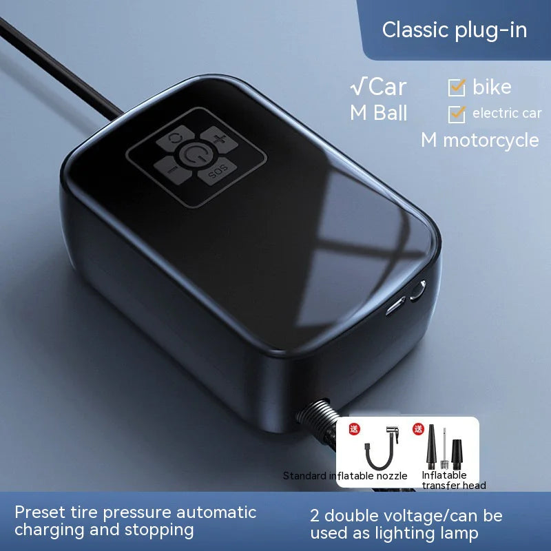🚗 PortaAir Car Pump – Your Portable Wireless Air Inflator for Every Adventure! ⚡