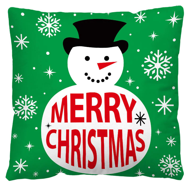 🎁 Christmas Plaid Pillow Cover – Nordic Charm for Cozy Holidays 🏡