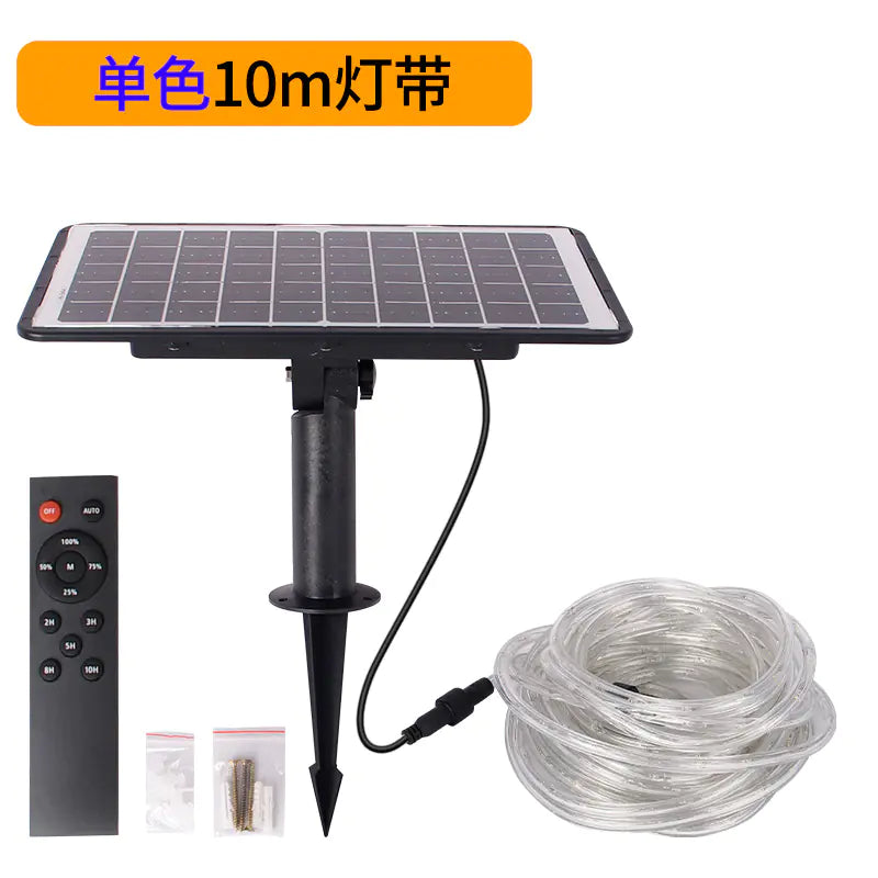 🎨✨ Outdoor RGB Solar LED String Lights – Colorful, Waterproof & Perfect for Any Garden! 🌙🌿