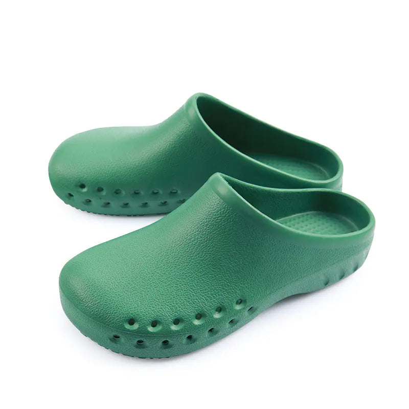 🥿 Non-Slip Double Vent Operating Room Slippers – Lightweight & Breathable