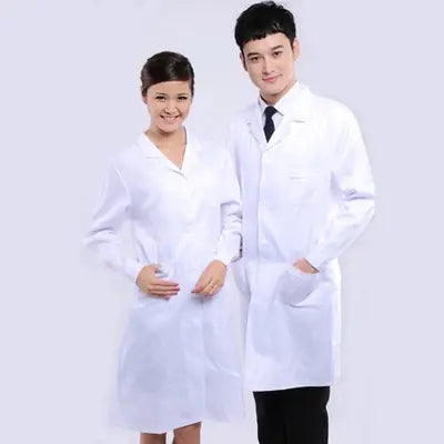 Men’s & Women’s Long Sleeve White Medical Coat