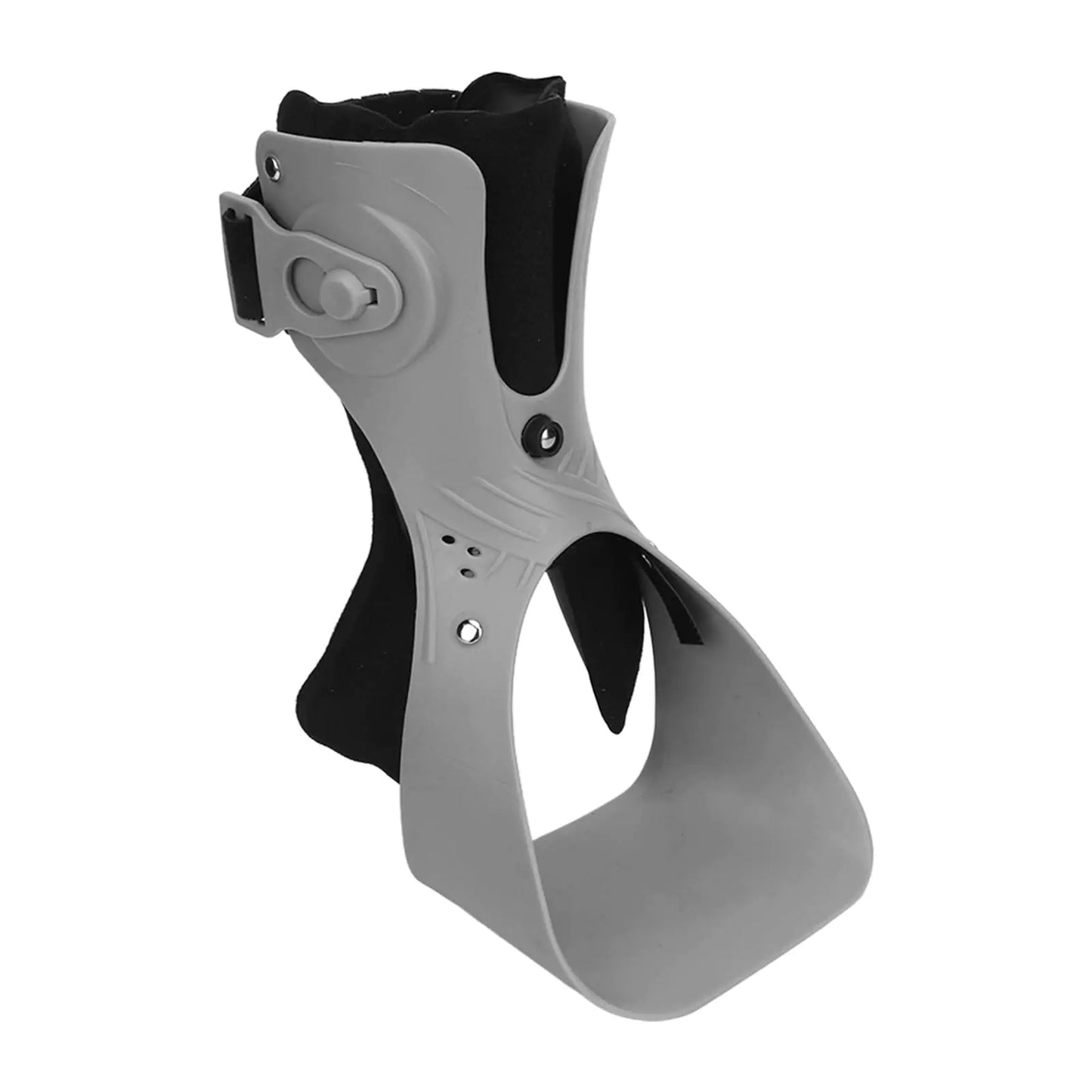 Drop Foot Brace – Adjustable Ankle Splint with Inflatable Orthosis Support (Right Foot)