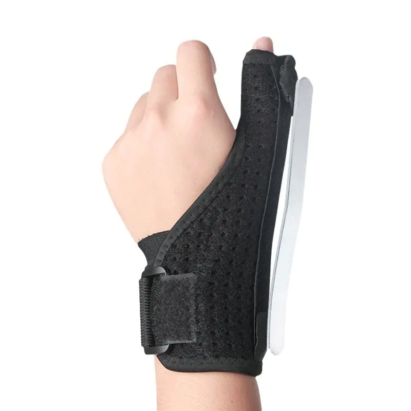 Adjustable Steel Support Wrist Brace for Sports Injury (Left or Right Hand)