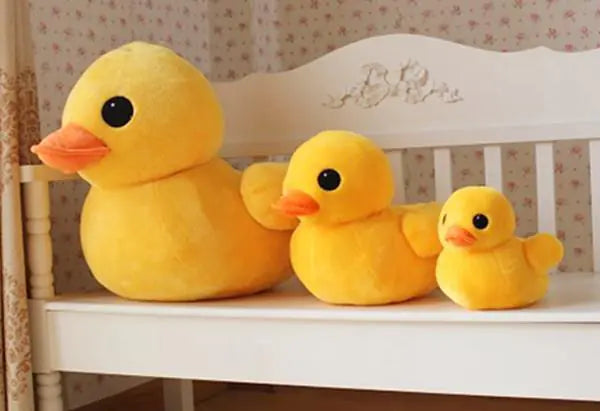 Little Yellow Duck Plush Toy & Pillow. 🐥 Soft, Huggable Duck Plush – Perfect for Snuggles, Play, and Gifts!