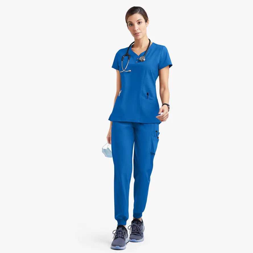 Cotton-Blend Short Sleeve Doctor Workwear Set 👩‍⚕️👨‍⚕️