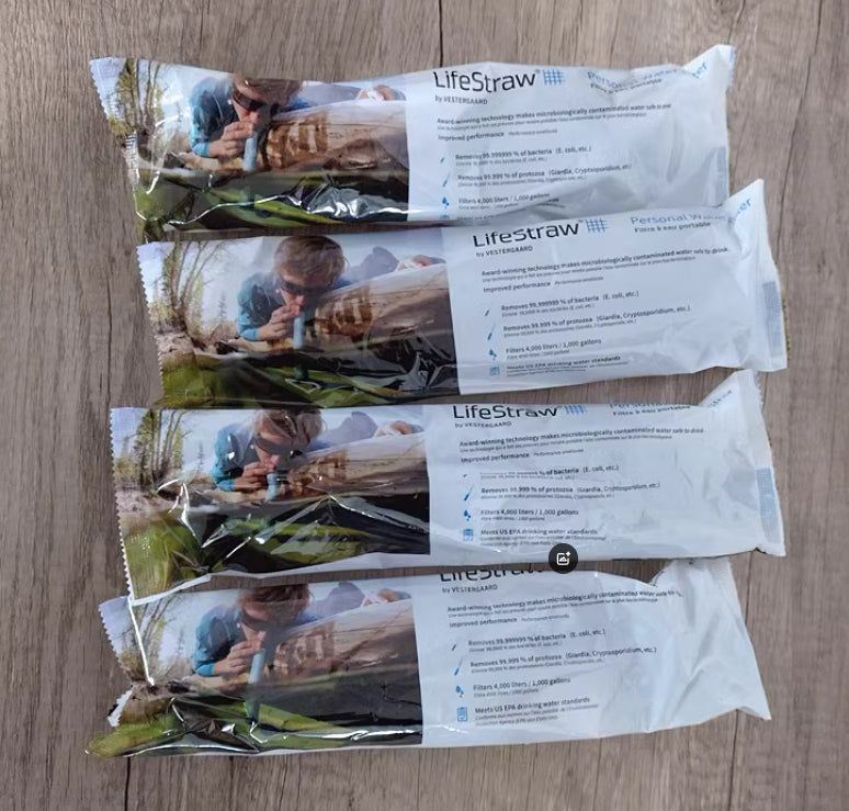 Portable Outdoor Water Filter Straw (One Piece)