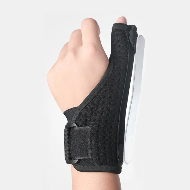 Adjustable Steel Support Wrist Brace for Sports Injury (Left or Right Hand)