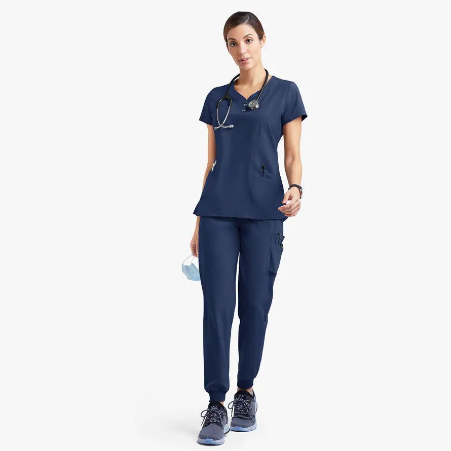 Cotton-Blend Short Sleeve Doctor Workwear Set 👩‍⚕️👨‍⚕️