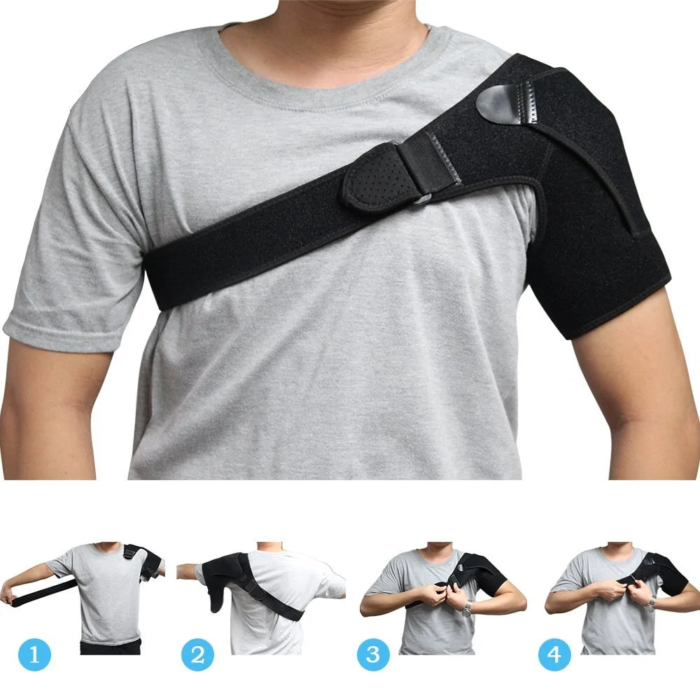 Adjustable Shoulder Support Brace – Pain Relief & Stability for Left or Right Shoulder 💪🩹