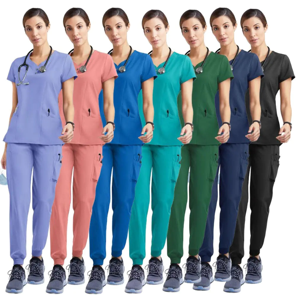 Cotton-Blend Short Sleeve Doctor Workwear Set 👩‍⚕️👨‍⚕️