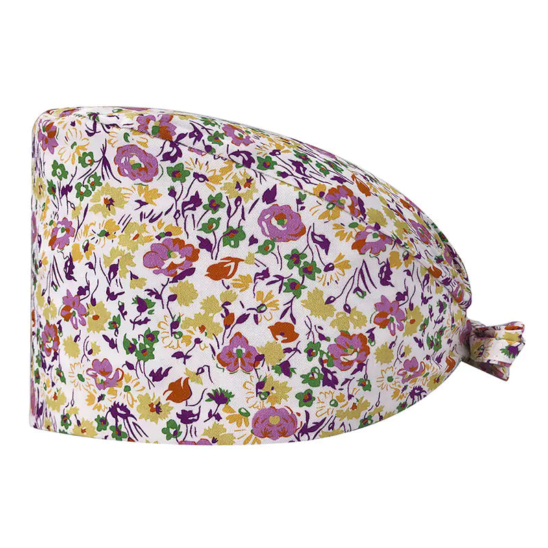 Printed Unisex Cotton Nurse Cap