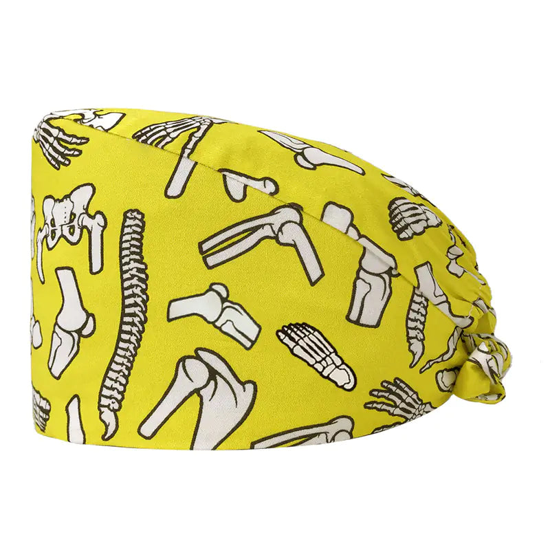 Printed Unisex Cotton Nurse Cap