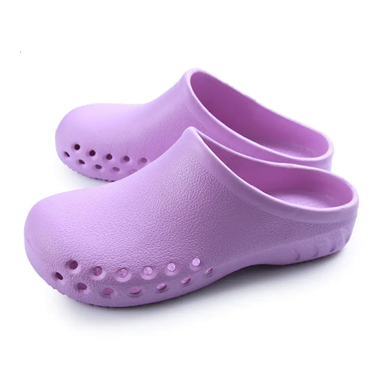 🥿 Non-Slip Double Vent Operating Room Slippers – Lightweight & Breathable