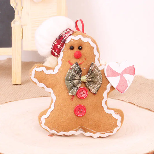 🍪☃️ Gingerbread Man & Snowman Christmas Decorations – Festive Fun for Every Space! 🎄