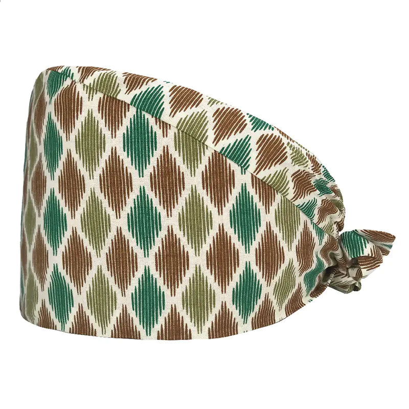 Printed Unisex Cotton Nurse Cap