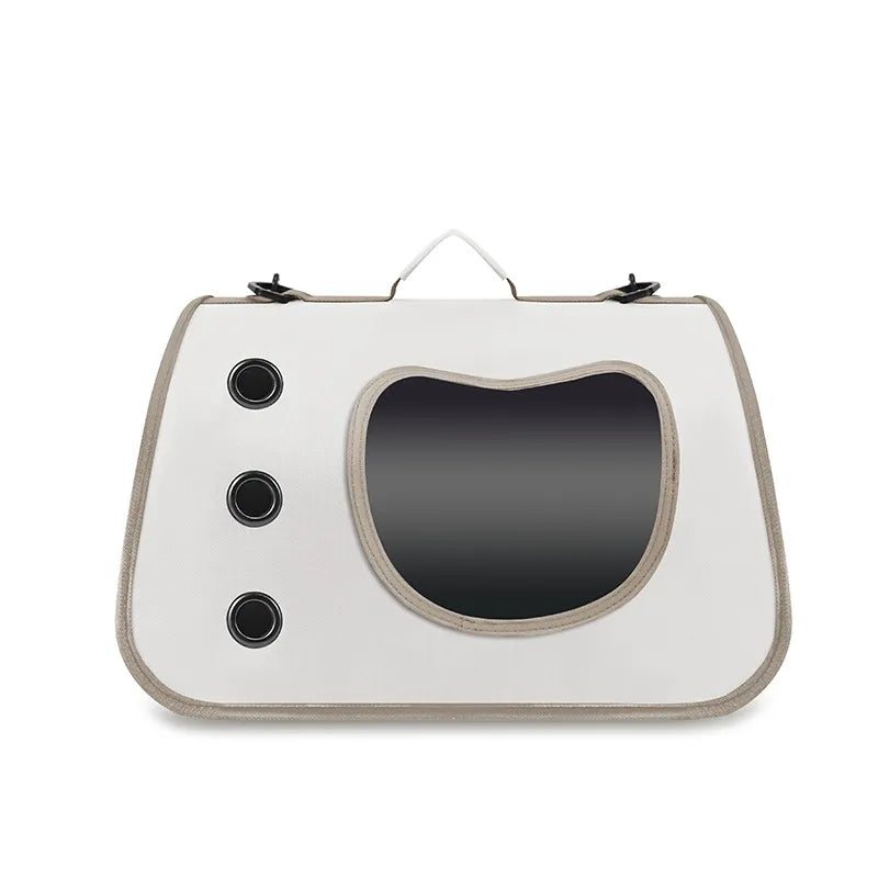 Stylish Comfort Pet Crossbody Carrier Bag