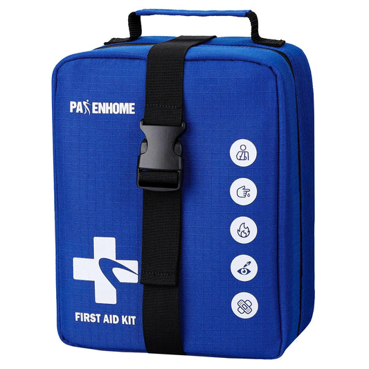 🩺 500-Piece First Aid Kit – 4-in-1 Premium Emergency Medical Kit with Removable Pouches | Ideal for Home, Car, Camping, Hiking, School, Office & Outdoor Survival