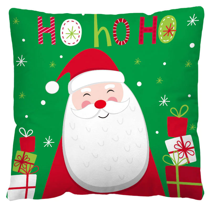 🎁 Christmas Plaid Pillow Cover – Nordic Charm for Cozy Holidays 🏡