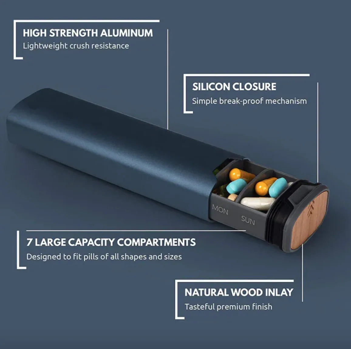 Compact Pill Box